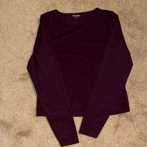 Old Navy Women's Dark Long Sleeve Tee